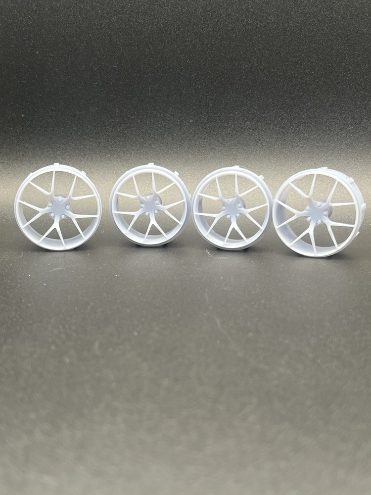 1:18 Scale Maisto 2020 Corvette C8 Direct-Fit Custom Wheels – Resin Upgrade Set