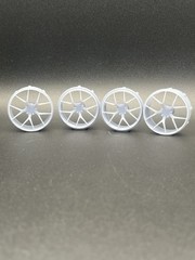 1:18 Scale Maisto 2020 Corvette C8 Direct-Fit Custom Wheels – Resin Upgrade Set