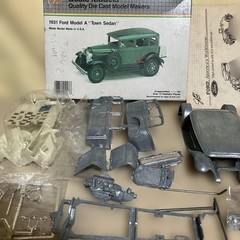 Scale Models 1931 Ford Model A Town Sedan Vintage Classic Rare Unbuilt Kit