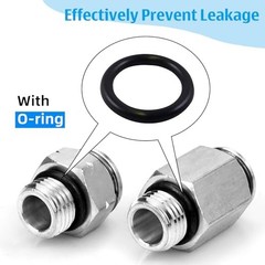 Automatic Transmission Cooler Line Fittings Compatible with Chevy 2004-2011