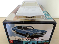 L@@K! **RARE *ORIGINAL VINTAGE AMT 1968 CHEVY CHEVELLE SS 396 KIT *SUPER C@@L!