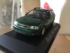 1/43 MINICHAMPS Audi A6 2.8. Avant, green met. rare, mint,++ !