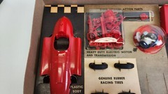 Vintage Strombecker Ferrari D50 V8 Electric Racing Car 1:24 Model Kit # D52-200
