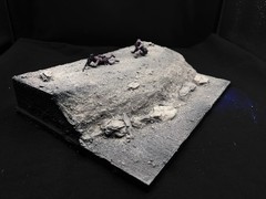 1/35 Scale Military Diorama Base Terrain Display Model Soldiers Figures Diecast