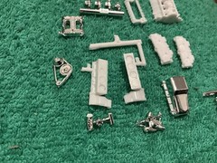 1 25 scale model parts The Outlaw Engine Parts Lot Only
