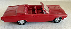 1966 Red Super Sport Chevrolet Convertible Promo Car No Box