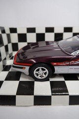 (4) AMT Ertl 1/25 Corvette Dealer Promo 1995 1997 Sting Ray III Pace Car B21