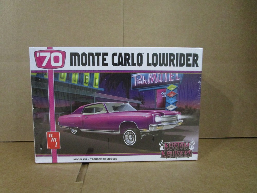AMT/1458 1970 CHEVROLET MONT CARLO LOWRIDER FREE SHIPPING