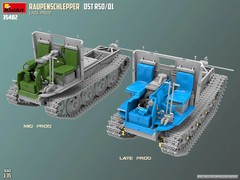 MiniArt 1/35 German Raupenschlepper Ost RSO/01. Late Prod 35482
