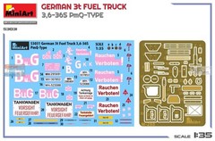 MIA53031 1:35 Miniart German 3t Fuel Truck 3.6-36S PmQ-Type