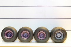 A-35 1/25 scale racing, model car kits, parts dirt track tires and wheels ,