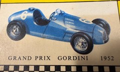 MERIT 1952 GORDINI GRAND PRIX RACING CAR ORIGINAL 1/24 COMPLETE M4