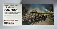 Meng TS-052 1/35 Scale Sd.Kfz. 171 Panther w/Air Defense Armor 2021 – USA Seller