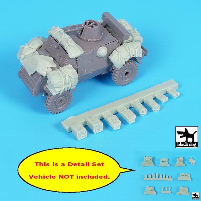 Black Dog 1/72 Stowage & Accessories Otter Light Recon Car WWII (for IBG) T72201