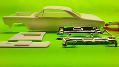 AWB 1/25 1967 MERCURY CYCLONE COMET DYNO DON FUNNY CAR BODY HOOD BUMPERS GLASS