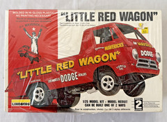 Maverick Little Red Wagon Dodge Pickup Drag Truck Lindberg Model Kit Sealed