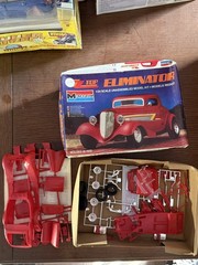 Monogram ZZ Top Eliminator 1:24 Unassembled Molded Red Kit 2702 open box new