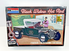 1/24 MONOGRAM BLACK WIDOW HOT ROD-85-4324 PLASTIC MODEL KIT-SEALED BOX/FAST SHIP