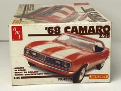 AMT # PK 4173, 1968 Chevrolet Camaro Z/28 Model Kit with Box