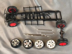 Vintage Model Car Kit Parts 1:24 1:25 JUNKYARD LOT TIRES WINDSHIELD + More!