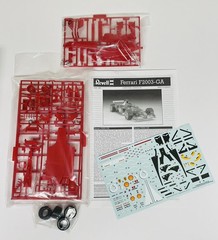 Revell (of Germany) 1/24 Ferrari F2003-GA, Formula One, 2003