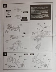 84 CADILLAC LOWRIDER – EXHAUST SYSTEM – REVELL 4991 – MODEL CAR KIT PARTS LOT