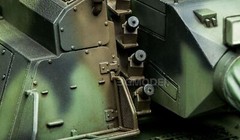 1/35 assembled German PZH2000 modern self-propelled howitzer with metal barrel