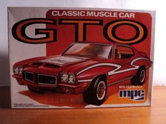 MPC 72 Pontiac GTO Sealed Bag Unstarted & Sealed Monogram 70 Challenger T/A