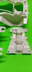 1964 Ford Galaxie 500 AMT 1/25 Promo Style Model Car Frame Chassis Interior Tub