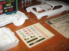 AMT 1970 Ford Torino Cobra HT Motor City Stocker Kit X854 Unpainted in Box 70