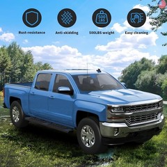 6 inches Running Boards Side Steps Nerf Bars Compatible for 2005-2024 Toyota