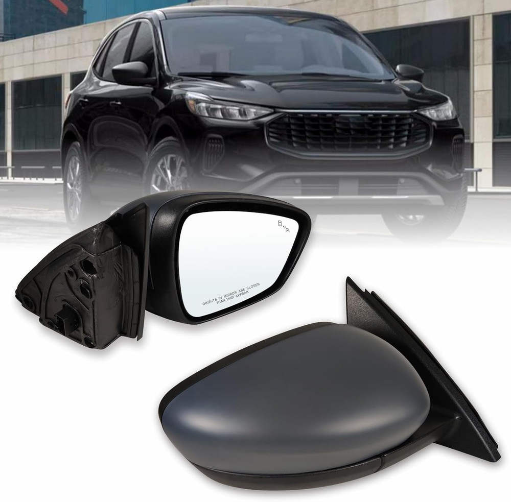 Right Passenger Side Mirror Fits 2020-2026 Ford Escape with Blind Spot Mirror, P