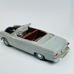 Vintage 1950 Ford Custom Convertible AMT 1/25 Scale Built Plastic Model Kit Gray