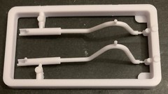 29 Model A Roadster REAR EXHAUST #65,66 B 150 1653 Revell 4463 Model Car Parts