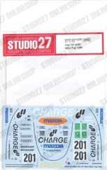 STUDIO27 1/24 Mazda 767 #201 WEC Fuji 1988 for Hasegawa DC1228