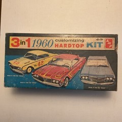 BOX ONLY. 1960 AMT 3 in 1 Customizing Hardtop Kit 139