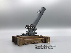 1/35 WW1 240mm ( 9.45 in) Trench Mortar France, Italy, US
