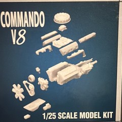Lindberg 11254 1/25 Scale Model King 1964 Plymouth Belvedere Sealed Parts