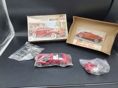 Vintage Monogram 1939 Mercedes-Benz 540K Cabriolet Model Car Kit 1/24 PC87 Used