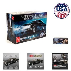 1:25 Scale Model Kit 1967 Chevy Impala 4-Door Supernatural Car Build