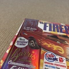 AMT GEORGE BARRIS “FIREBALL 500” SSXR 1/25 SCALE MODEL KIT Brand New Sealed