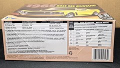 Revell 1969 Boss 302 Mustang Model Kit 1:25 Muscle Car 85-4313 Unbuilt Open Box