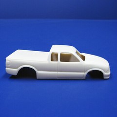 JFSL23 H:O scale Chevy Sonoma Pro Mod Truck resin slot car body Jimmy Flintstone
