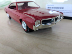 L@@K! **RARE *ORIGINAL VINTAGE 1968 AMC JAVELIN SST PROMO MODEL CAR *SUPER NICE!