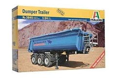 Italeri 1:24 SCALE DUMPER TRAILER ITEM #3845~NEW in BOX