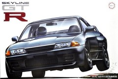 Fujimi 1/12 Large Scale NISSAN SKYLINE R32 GT-R BNR32 Plastic Model Kit