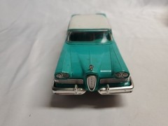 1958 Edsel Salesman Promo Car Turquoise White 2 Toned Ford