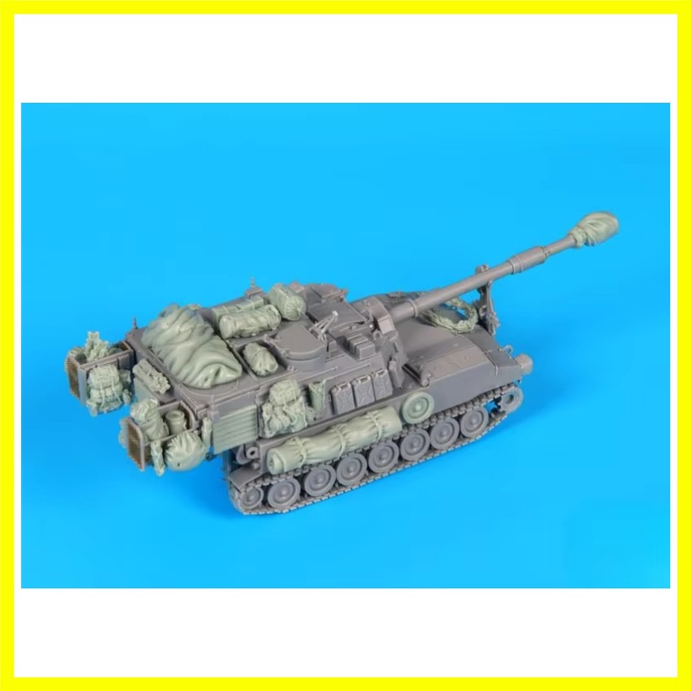1/72 Scale Die-Cast Resin Model Assembled Kit M109 A6 Paladin Accessories Set…