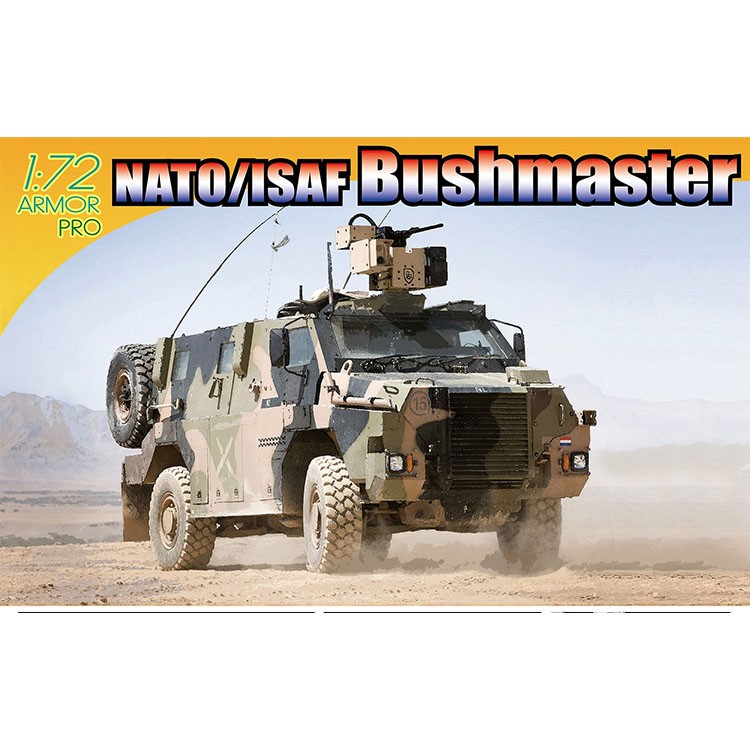 Dragon 7702 1/72 NATO/ISAF Bushmaster Plastic model kit
