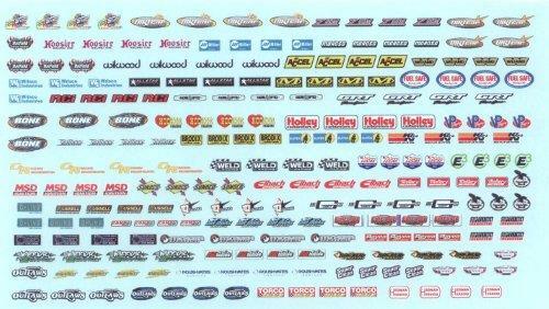 Speedway Replicas Dirt Car 1/24 1/25 Sponsor decal
